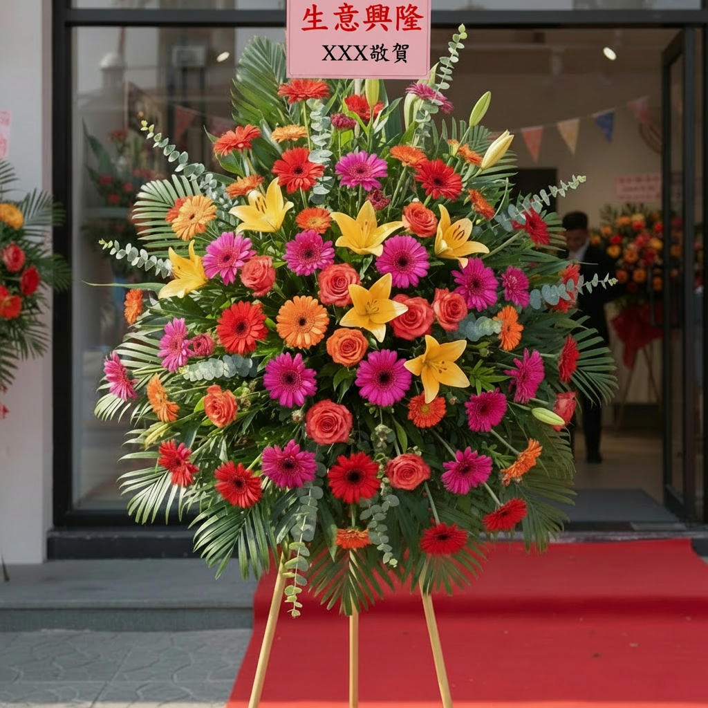 開業花籃